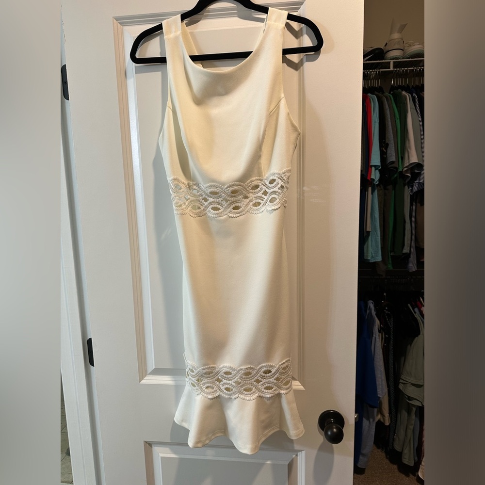 Lulu’s White Sleeveless Dress